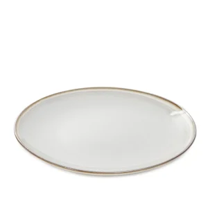 Talerz Larisa Obiadowy Smietankowy 25 Cm