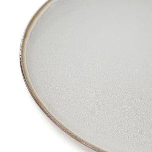 Talerz Larisa Obiadowy Smietankowy 25 Cm