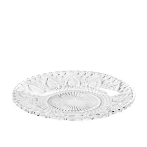 Talerz Moselle Wzorzysty Transparentny 17 Cm