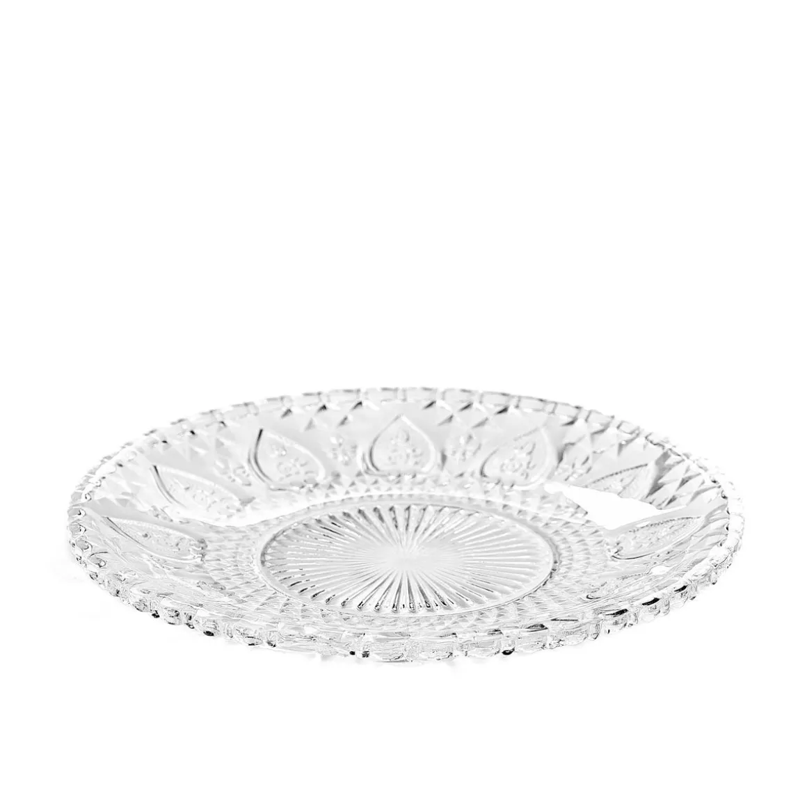 talerz_moselle_wzorzysty__2.webp Talerz Moselle Wzorzysty Transparentny 17 Cm