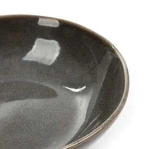 Talerz Mystic Gleboki Szary 19 Cm