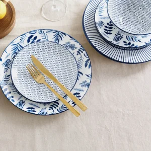 Talerz Navia Deserowy W Listki 19 Cm