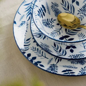 Talerz Navia Deserowy W Listki 19 Cm