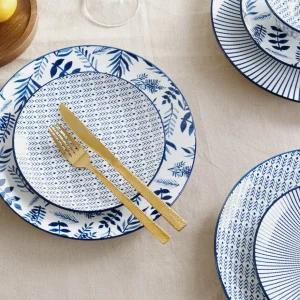 Talerz Navia Obiadowy W Listki 27 Cm