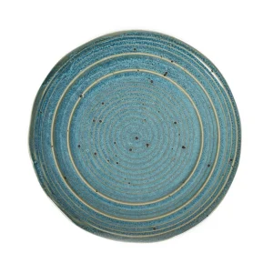 Talerz Palmera Deserowy Turkusowy 19 Cm