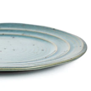 Talerz Palmera Deserowy Turkusowy 19 Cm