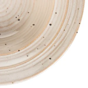 Talerz Palmera Gleboki Bezowy 19 Cm