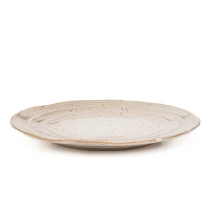 Talerz Palmera Obiadowy Bezowy 26 Cm