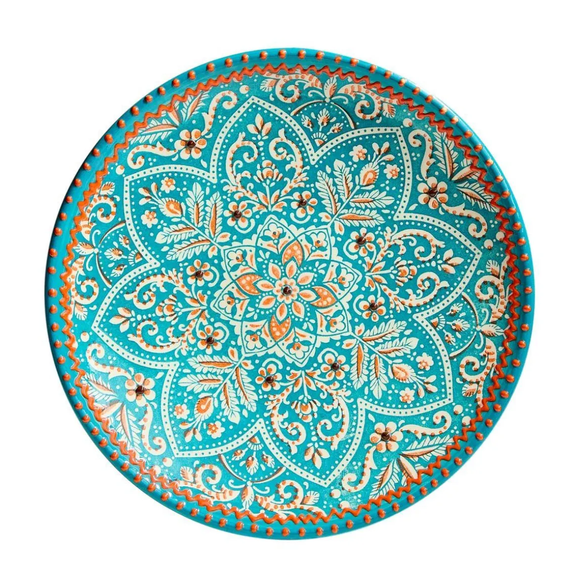 talerz_sandos_turkusowopo_0.webp Talerz Sandos Turkusowo-Pomaranczowy 27 Cm