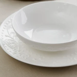 Talerz Sylia Gleboki Z Ornamentem 20 Cm