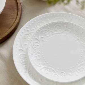 Talerz Sylia Obiadowy Z Ornamentem 27 Cm