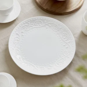 Talerz Sylia Obiadowy Z Ornamentem 27 Cm