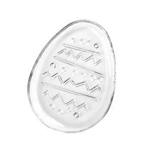 Talerz Tigre Szklany Jajko 15X20 Cm