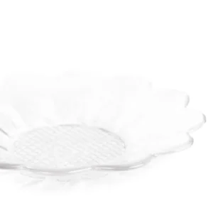 Talerzyk Caren W Ksztalcie Kwiatka Transparentny 11 Cm