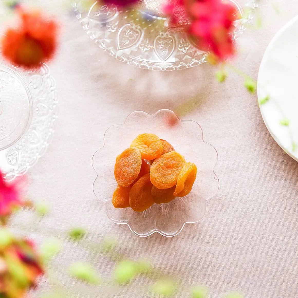 talerzyk_caren_w_ksztalci_5.webp Talerzyk Caren W Ksztalcie Kwiatka Transparentny 11 Cm