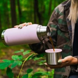 Termos Fuori Turystyczny Pudrowy Roz 1 L