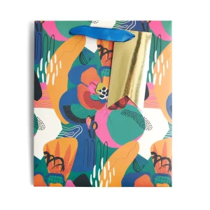 Torebka Prezentowa Cymka Wielokolorowa 14X27X33 Cm