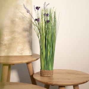 Trawa Polly Z Fioletowymi Kwiatuszkami 55 Cm