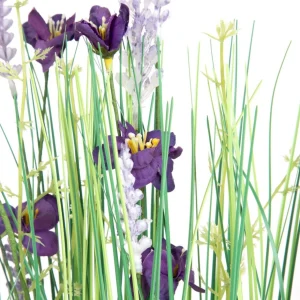 Trawa Polly Z Fioletowymi Kwiatuszkami 55 Cm