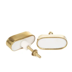 Uchwyty Do Mebli Gemi Metalowe Z Marmurem 5,2X6,8X2,2Cm