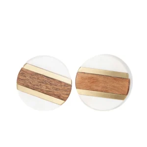 Uchwyty Do Mebli Hant Metalowe Z Marmurem 3,7X3,7 Cm