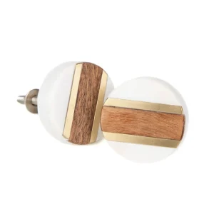 Uchwyty Do Mebli Hant Metalowe Z Marmurem 3,7X3,7 Cm