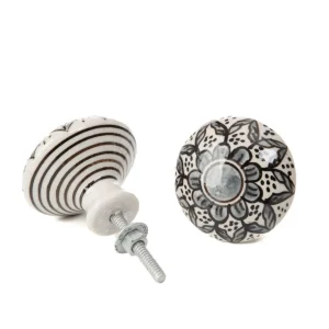 Uchwyty Do Mebli Mulia Ceramiczne 4,4X4,4Cm