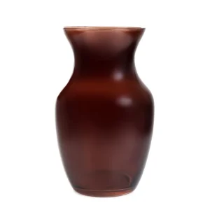 Wazon Ambros Szklany Brazowy 13X12X20 Cm