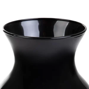 Wazon Ambros Szklany Czarny 13X12X20 Cm