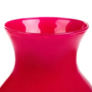 Wazon Ambros Szklany Fuksjowy 13X12X20 Cm