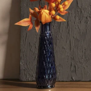 Wazon Archie Szklany Granatowy 6,5X22 Cm