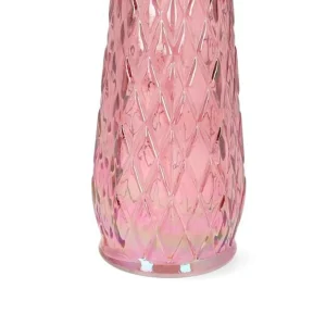 Wazon Archie Szklany Rozowy 6,5X22 Cm
