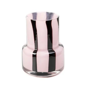 Wazon Artistic Szklany Rozowy 13,5X13,5X18 Cm