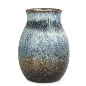 Wazon Lave Ceramiczny Granatowy 16X16X18 Cm