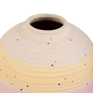 Wazon Maasai Ceramiczny W Kolorowe Pasy 14X14X26 Cm