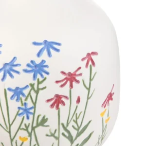 Wazon Meadow W Kolorowe Kwiaty 13X13X13 Cm