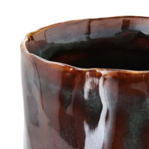 Wazon Rona Ceramiczny Granatowy 10X10X24 Cm