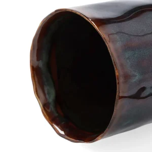 Wazon Rona Ceramiczny Granatowy 10X10X24 Cm