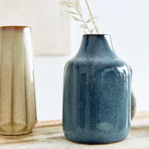 Wazon Rufus Ceramiczny Granatowy 14X14X22 Cm