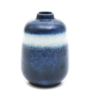 Wazon Soleto Ceramiczny Granatowy 15,5X15,5X22 Cm