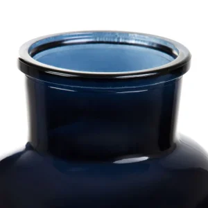Wazon Tenno Szklany Granatowy 14,5X14,5X25,5 Cm