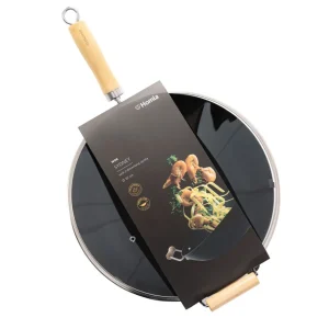 Wok Sydney Z Drewniana Raczka 32 Cm