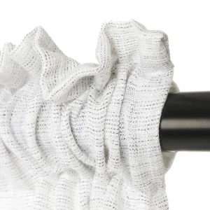 Zaslona Bila Jasnoszara 140X250 Cm