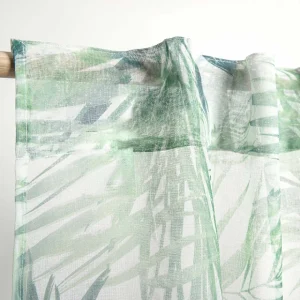 Zaslona Dail W Zielone Liscie 140X250 Cm