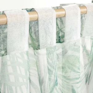 Zaslona Dail W Zielone Liscie 140X250 Cm