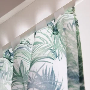 Zaslona Dail W Zielone Liscie 140X250 Cm