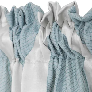 Zaslona Daira W Niebieskie Liscie 140X250 Cm