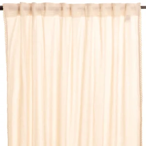 Zaslona Della Z Koronka Bezowa 135X250 Cm