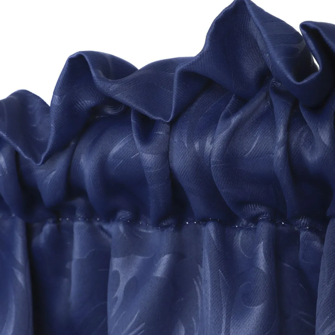 zaslona_elisi_z_wytlaczan_1.webp Zaslona Elisi Z Wytlaczanym Wzorem Granatowa 140X250 Cm