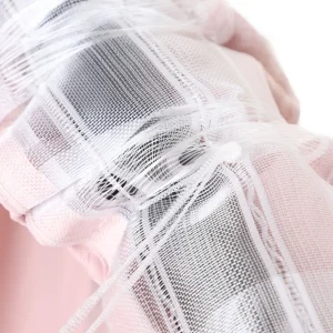 Zaslona Fonta Z Wytlaczana Rozowa Faktura 140X250 Cm